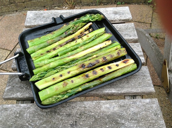 gegrilde asperges